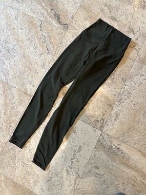 Lululemon Align Super High Rise olive leggings